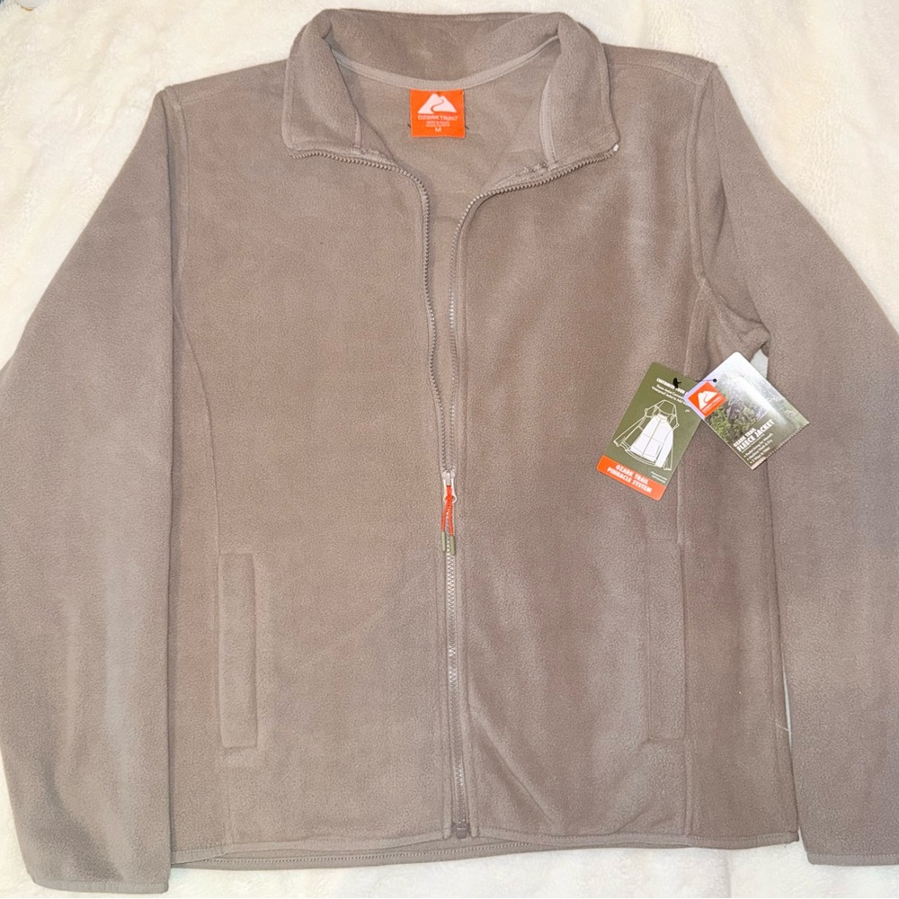 Tan Fleece Jacket
